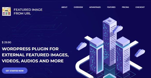 Featured Image from URL Premium